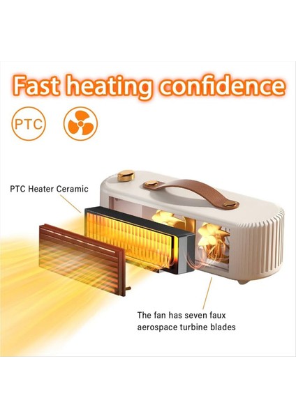 Taşınabilir Elektrik Alanı Isıtıcı Ptc Seramik Isıtıcıları Kapalı Masa Hızlı Alan Isıtıcı 800W Kişisel Alan Isıtıcı Abd Fiş (Yurt Dışından) indirimleri