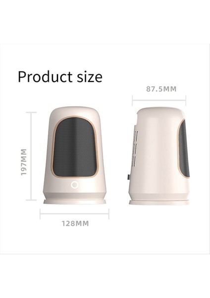 Taşınabilir Isıtıcı Hızlı Isıtma Odası Isıtıcı Mini Masaüstü Isıtıcı Kış Ev Ofis Isıtıcı Makine Beyaz Us-Plug (Yurt Dışından) modelleri