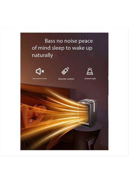 1000W Masaüstü Isıtıcı Ev Ofis Taşınabilir Fan Isıtı Motoru Açmadan Taşınabilir Fan Isıtı (Yurt Dışından)