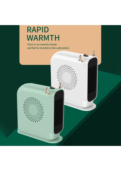 Elektrikli Isıtıcı Fan Taşınabilir Masaüstü Düşük 500W Tüketim Isıtma Ev Yatak Odası Için Isıtma Kış Için Iar Fiş B Için (Yurt Dışından) modelleri