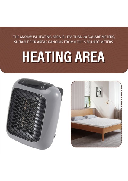 Mini Fan Isıtıcı, Fan Isıtıcı Soketi, Soket Isıtıcı, Fan Isıtıcı, 800 Watt, Uzaktan Kumanda Abd Fişi (Yurt Dışından) indirimleri