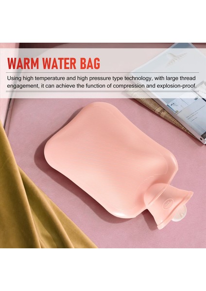 500ML Su Enjeksiyonu Sıcak Su Torbası Kalınlaşmış Sıcak Su Torbası Taşınabilir El Daha Sıcak Sıcak Su Torbası (Yurt Dışından) fırsatları