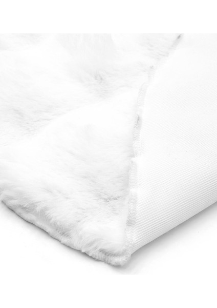 Yumuşak Dokulu Çam Ağacı Eteği Halısı | Beyaz Bubble Yılbaşı Ağacı Altı Halısı | 80X80CM | MYA03 fırsatları