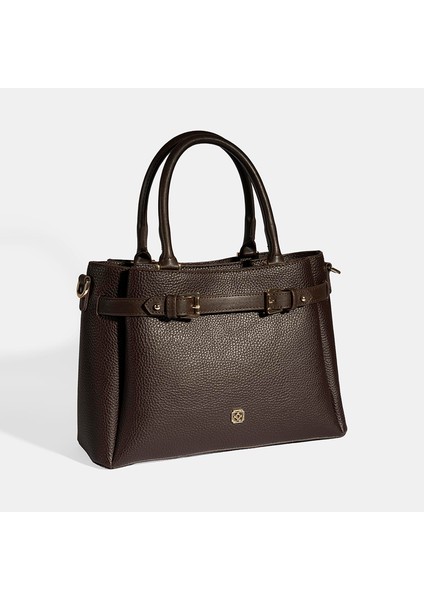 Kadın Kahve Omuz Askılı El Çantası modelleri