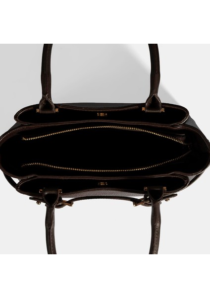 Kadın Kahve Omuz Askılı El Çantası