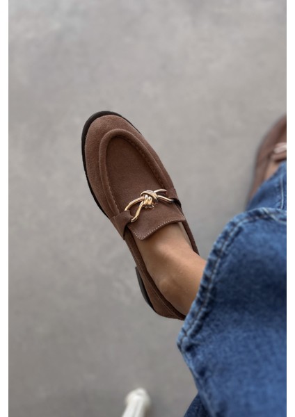 Tokyo Toprak Hakiki Deri Loafer modelleri