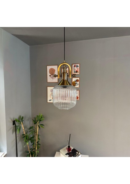 Mopa Cam Şeffaf Tekli Avize Gemici Eskitme Başlık Retro Sarkıt Lamba Restoran Salon Aydınlatma modelleri