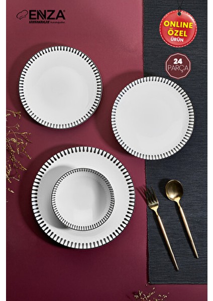 Atina Porselen Yemek Takımı 24 Parça fiyatları