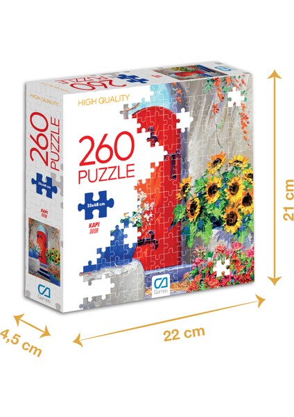 Kırmızı Kapı - 260 Parçalı Puzzle