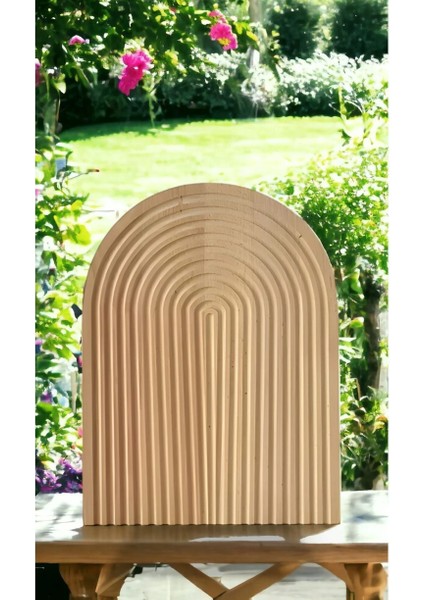 Lüx Bambu Sunumluk, Dekoratif Gökkuşağı Sunum ve Kesme Tahtası modelleri