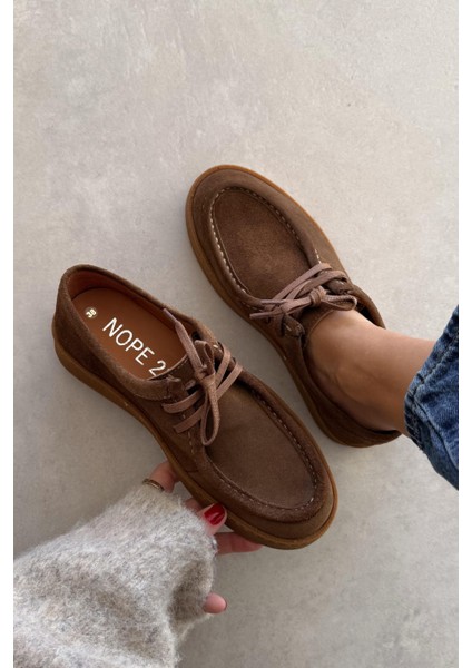 Rush Camel Hakiki Deri Ayakkabı fırsatları