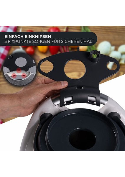 Thermomix Tm5 ve Tm6 Aksesuarları Için Tutucu, 5&#39;e Kadar Aksesuar Alan, Pişirme Alet Depolama Rafı (Yurt Dışından) modelleri