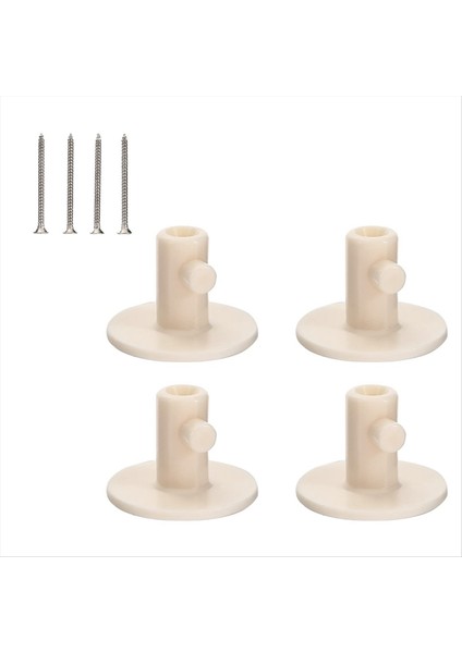 4 Adet Stand Mikser Tutucuları, Vidalı Karıştırıcı Eklemeli Mutfak Depolama Organizatörü Organizatör (Yurt Dışından)