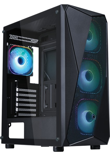 Frısby FX-100 600W+80 (Bronze) 4xrgb Gamıng Kasa