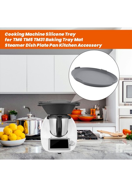 Pişirme Makinesi Silikon Tepsisi Thermomix Tm6 Tm6 Tm5 TM31 Pişirme Tepsisi Mat Buharlı Bulma Plakası Pan Mutfak Aksesuarı (Yurt Dışından) modelleri