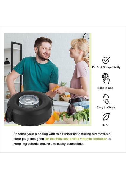 Vitamix Kapak Değiştirme Için, Vitamix Blender Explorian Classic C/g Propel Serisi Için Düşük Profilli 64 Oz Kapak (Yurt Dışından) indirimleri