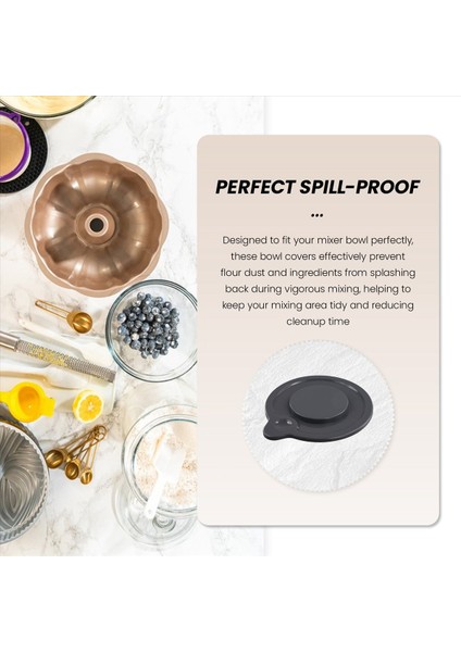 Kitchenaid Için Mikserler Kase Kapakları 4.5-5 Quart Tilt-Head Stand Mikserleri, Hamur Camızlık Kase Kapakları (Yurt Dışından) fırsatları