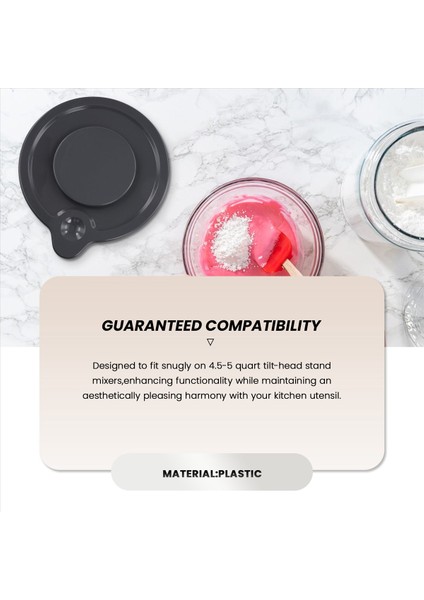 Kitchenaid Için Mikserler Kase Kapakları 4.5-5 Quart Tilt-Head Stand Mikserleri, Hamur Camızlık Kase Kapakları (Yurt Dışından) indirimleri