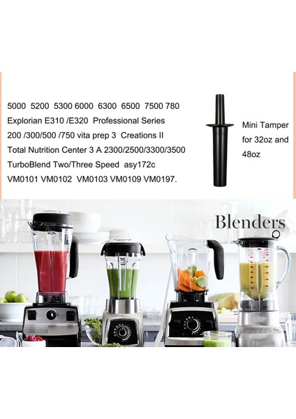 Vitamix Blender Sürahi 32OZ Için Mini Ayarlı, Vitamix 5000 5200 6300 7500 Pro Vb. Blender Için Uyumlu (Yurt Dışından) fırsatları