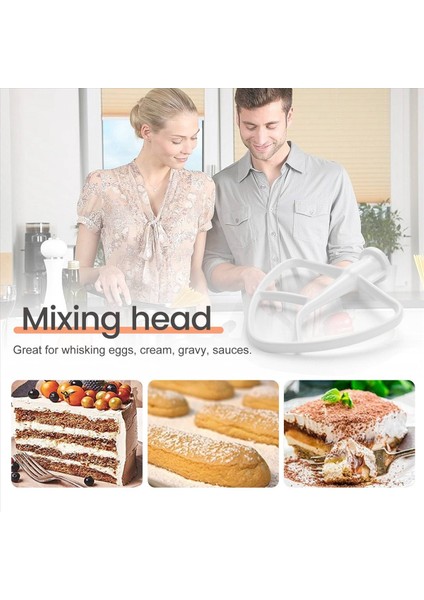 Ka Mixing Head Düz Çırpıcı Için K45B Mikser 4.5-5 Litre Eğik Başlık Stand Mikserleri Için Düz Çırpıcı Eki (Yurt Dışından) indirimleri