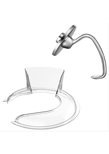 Mutfaktaid Için Kalkan K45DH Hamur Kancası Dökülme 4.5-5qt Mixer Bowl Mutfakaid Stand Mikser Ekleri (Yurt Dışından) fiyatları