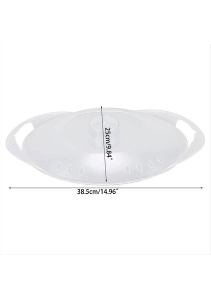 Thermomix Tm6, Tm5, TM31 Için Şeffaf Buharlama Tavası Kapağı Mutfakta Gıda Işlemcileri Için Evrensel Yedek Kapak (Yurt Dışından)