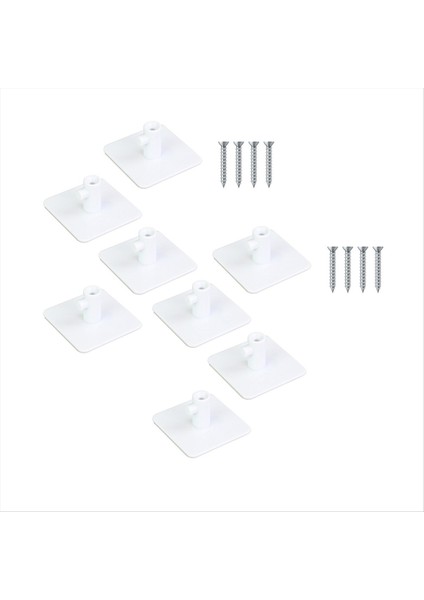 8pcs Stand Mikser Ek Tutucu, Mikser Ekleri Organizatör Evrensel Stand Mikser Montaj Aksesuarları Depolama Araçları (Yurt Dışından)