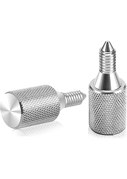 Yatma Kafası ve Asansör Kase Mikserleri Için 2 Adet Aksesuar Başparmak Vidaları, Gümüş Uzun Göbek Düğmesi Vidalı Aksesuar Yedek (Yurt Dışından)