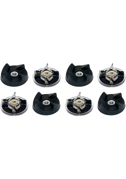 Yedek Yedek Parçalar 4pcs Base Dişli 4pcs Blade Dişli Blender Strakat Sınavı Parçaları 250W MB 1001 MB 1001B MBR-1101 (Yurt Dışından)