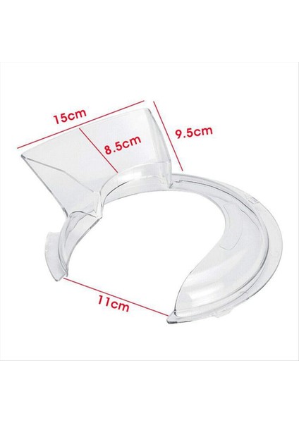 Kitchenaid Için 4.5-5qt Eğim Kafası Mikser Hamur Çırpıcı ve Güvenli Uyum Dökme Kalkan Eki Paslanmaz Düz Çırpıcı (Yurt Dışından) fiyatları