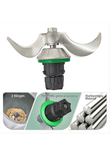 Thermomix Tm6 Için Hamur Mikser Bıçağı Yoğurma Tm5 Miyat Üretici Aksesuarları Un Mıx Pürün Hounght Stım Form Makine (Yurt Dışından) fırsatları