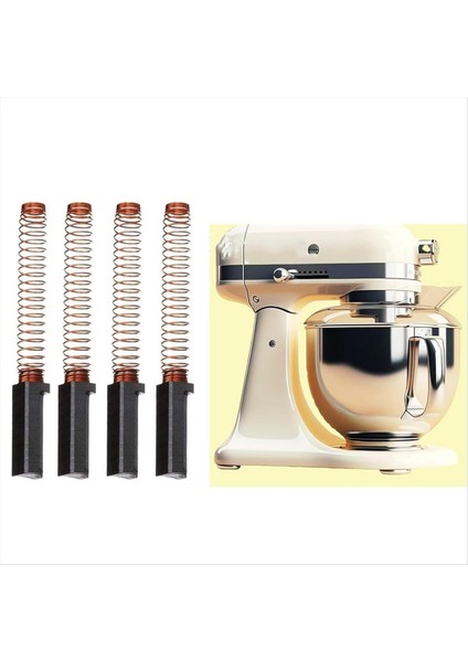 W10380496 Karbon Motor Fırçaları Kitchenaid Stand Mikserlerine Uyuyor 9706416 W10260958 WPW10380496 PS3495098 AP5178083 K45 (Yurt Dışından) fırsatları
