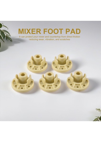 5pcs Mikser Ayak Alt Pad Standı Ek Ekleme Mikser Aksesuarları Kitchenaid Mikser Için Uyumlu 9709707 (Yurt Dışından) fırsatları