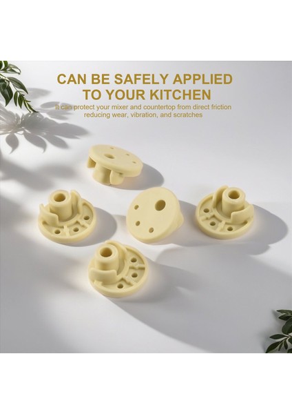 5pcs Mikser Ayak Alt Pad Standı Ek Ekleme Mikser Aksesuarları Kitchenaid Mikser Için Uyumlu 9709707 (Yurt Dışından) indirimleri