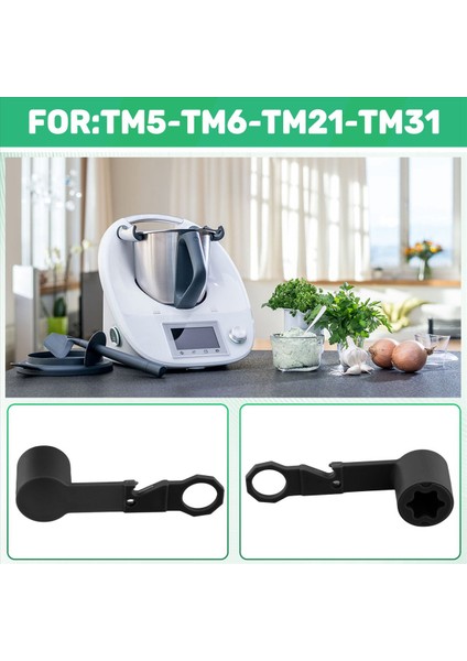 Hamur Pasta Sökücü Hamur Çiçek Bıçağı Dönüş Yardımı Yardımı Vorwerk Thermomix Tm5 Tm6 TM31 Siyah (Yurt Dışından) fırsatları