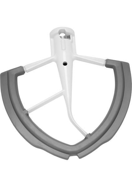 Kitchenaid Kase Kaldırma Standı Mikseri Için Esnek Kenar Çırpıcı - 6 Litre Hamur Karıştırma Kürek Esnek Silikon Kenarlarla (Yurt Dışından)