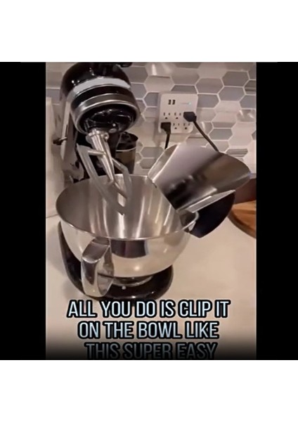 Kitchenaid Için 4.5-5qt Tılt-Head Stand Mikserleri Aksesuarlar Çeken Kalıpla Karıştırma+Döküm Koruyucu Kapak (Yurt Dışından)