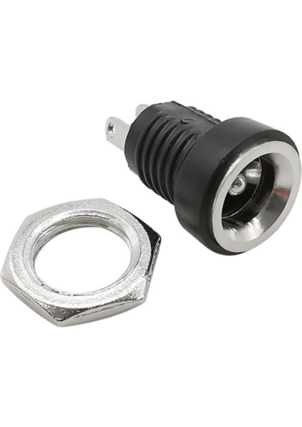 5.5mm x 2.1mm Dc Güç Soketi Plastik Panel Montaj Tip Adaptör fiyatları