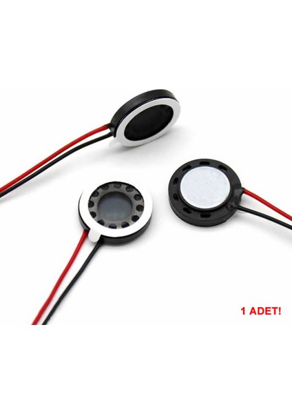 Hoparlör 1W 8ohm 18MM Yuvarlak 8cm Kablolu Mini 1.8cm Speaker Ses Müzik Amfi Ürün Müze Otomobil modelleri