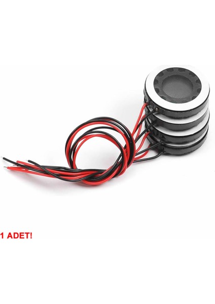 Hoparlör 1W 8ohm 18MM Yuvarlak 8cm Kablolu Mini 1.8cm Speaker Ses Müzik Amfi Ürün Müze Otomobil