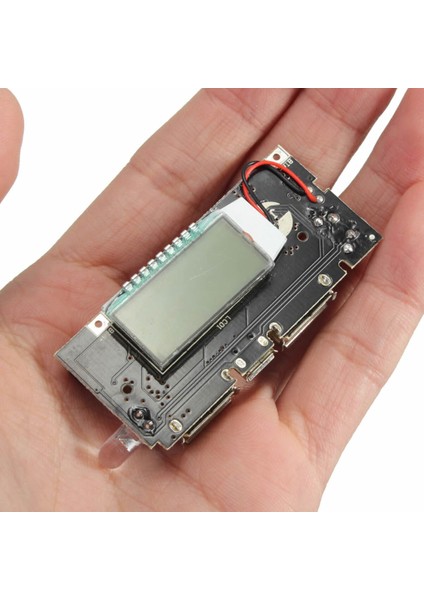 Powerbank Devresi LCD Ekranlı 5V 1A Dual USB Çıkış Micro USB Giriş Lityum Lion 18650 Pil Şarj Mobil fiyatları