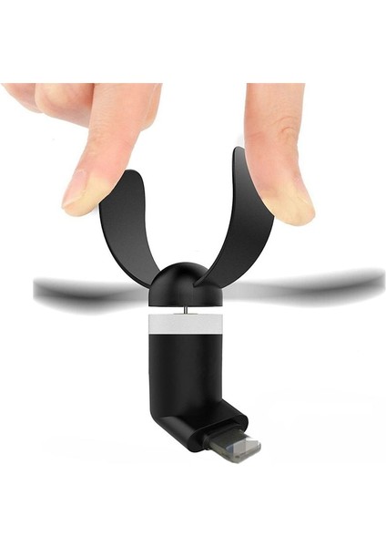 Cep Telefonu Için 10 Adet Mini USB Fan Taşınabilir Cep Telefonu Fan Cep Fan Seyahat Fanları Cep Telefonları Fişi (Yurt Dışından) fırsatları