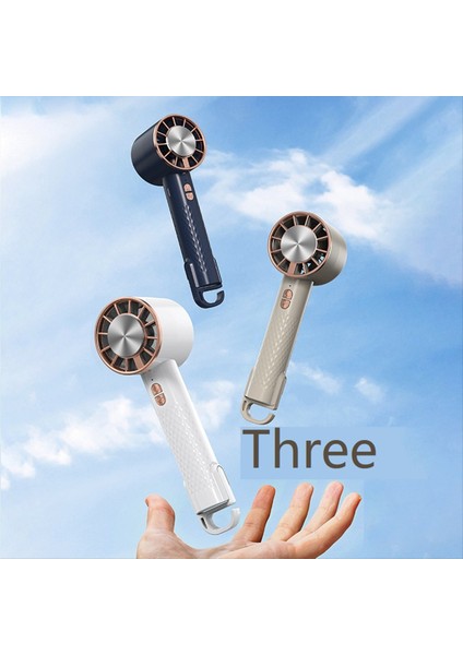 Taşınabilir El Fanı Rüzgar Enerjisi Masaüstü Fan Sirkülatörü Yarı Iletken Buz Soğutma ile Kişisel Soğutucu El Fanı, C (Yurt Dışından) fırsatları