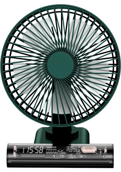 Yeni Masaüstü Fan USB Mini Fan Taşınabilir Ofis Saati Salıncak Küçük Fan Uzun Pil Ömrü Fan (Yurt Dışından)