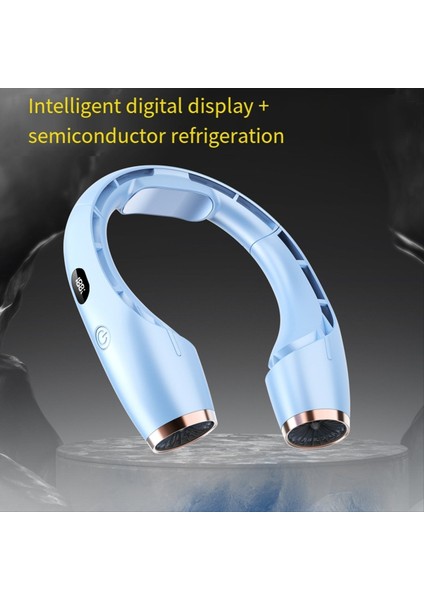 Yarıiletken Soğutma Asılı Boyun Fanı Taşınabilir Klima 4000MAH 360 Dış Soğutucu Mavisi Için Surround (Yurt Dışından) fırsatları