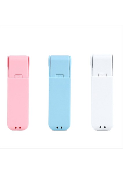 3pcs Mini Taşınabilir Kat Fan Şarj Ev Elektrik Aletleri Masaüstü Elektrikli Tutun Küçük Hava Soğutucu (Yurt Dışından)