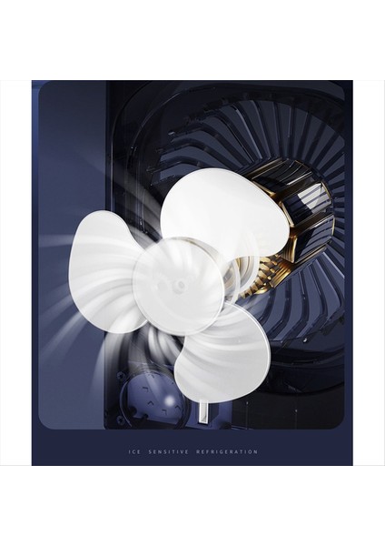 Klima Fanı Taşınabilir Masaüstü Nemlendirici Evde Renkli Gece Işıkları ile Küçük Hava Soğutucu Fan Office, B (Yurt Dışından) modelleri