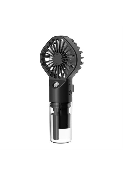 Taşınabilir El Sprey Fan Su Sprey Sis Fan Öğrenci Yurt Mini Fan Yaz Malzemeleri Açık Soğutma Aracı, Siyah (Yurt Dışından)