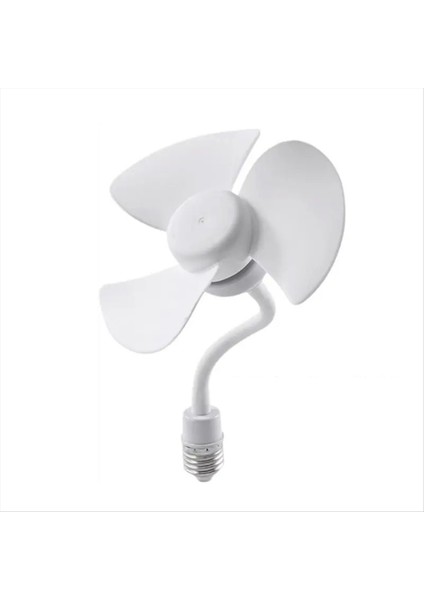 Soket Fanında Vidalı Kompakt Tavan Soğutucu Fanı Soğutma Fanı Sessiz Küçük Masa Üstü Fan Yatak Odası Mutfak Çalışması Için (Yurt Dışından)