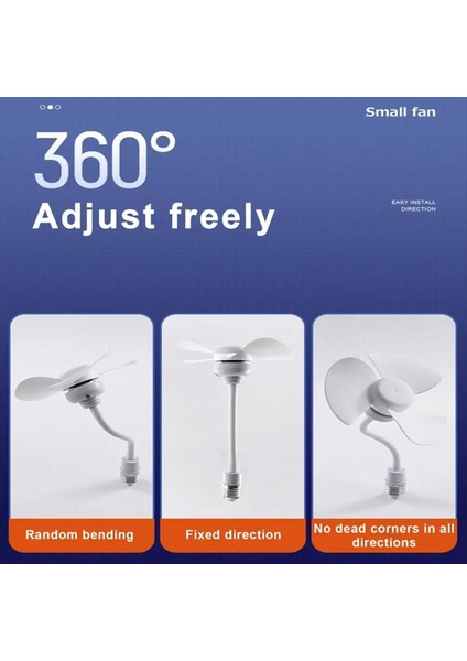 Soket Fanında Vidalı Kompakt Tavan Soğutucu Fanı Soğutma Fanı Sessiz Küçük Masa Üstü Fan Yatak Odası Mutfak Çalışması Için (Yurt Dışından) indirimleri